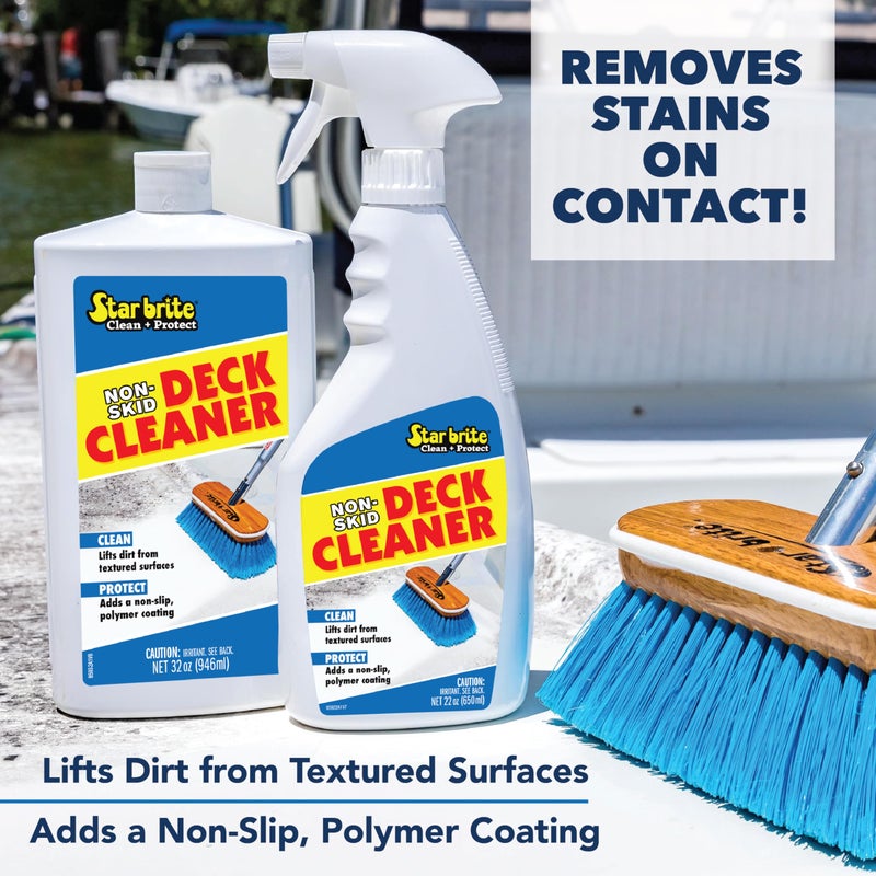 STAR BRITE Non-Skid Deck Cleaner & Protectant - Lift Dirt & Stains From Fiberglass, Painted Surfaces, More 22oz Spray (085922SS) - Image 2